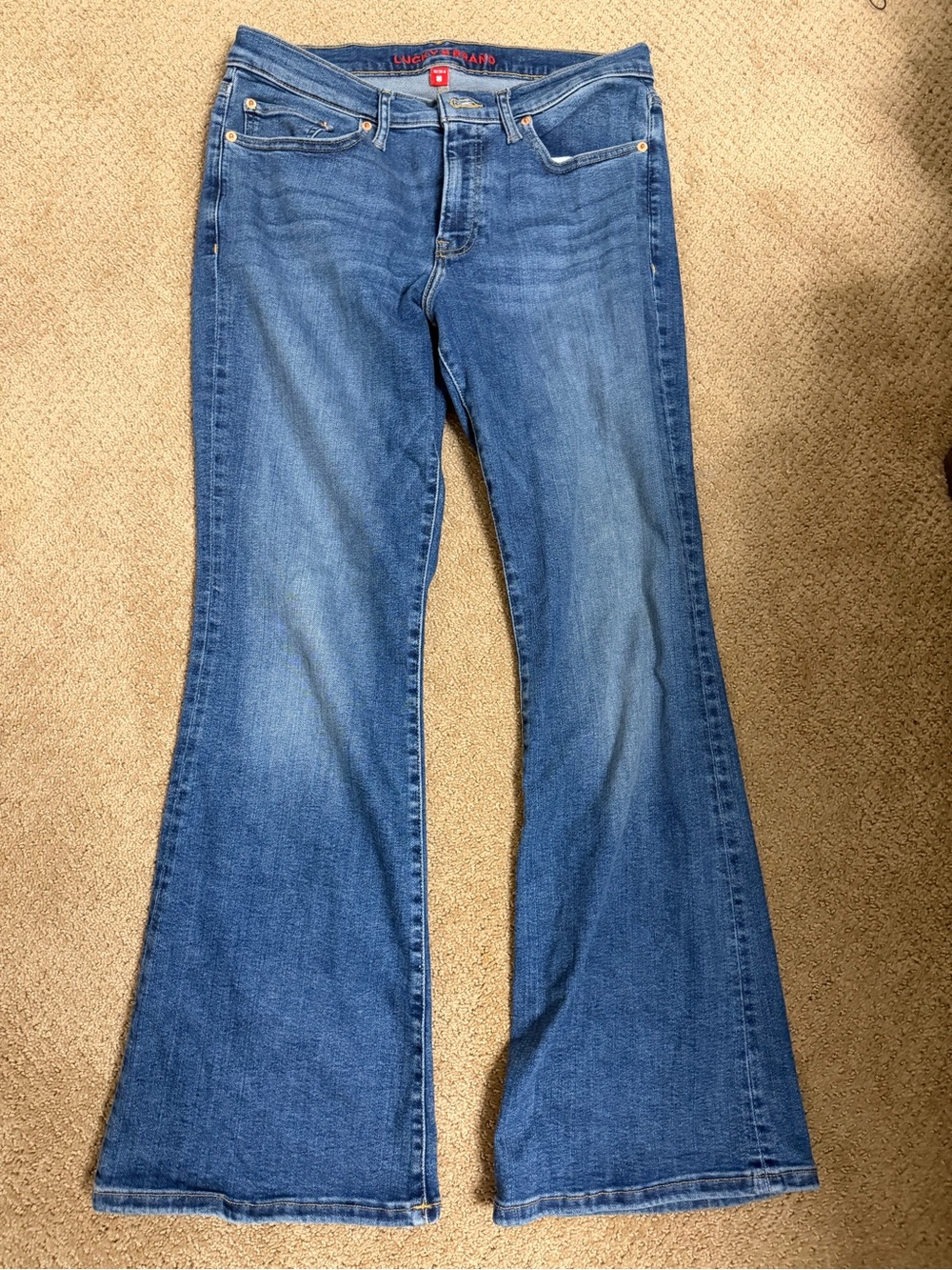 Lucky Women’s Blue Flared Jeans